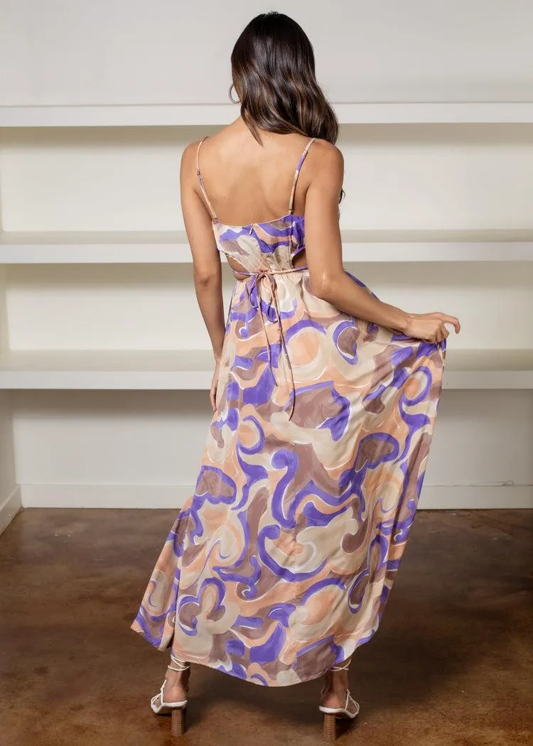 ASTR The Label Sanger Swirl Print Maxi***FINAL SALE***