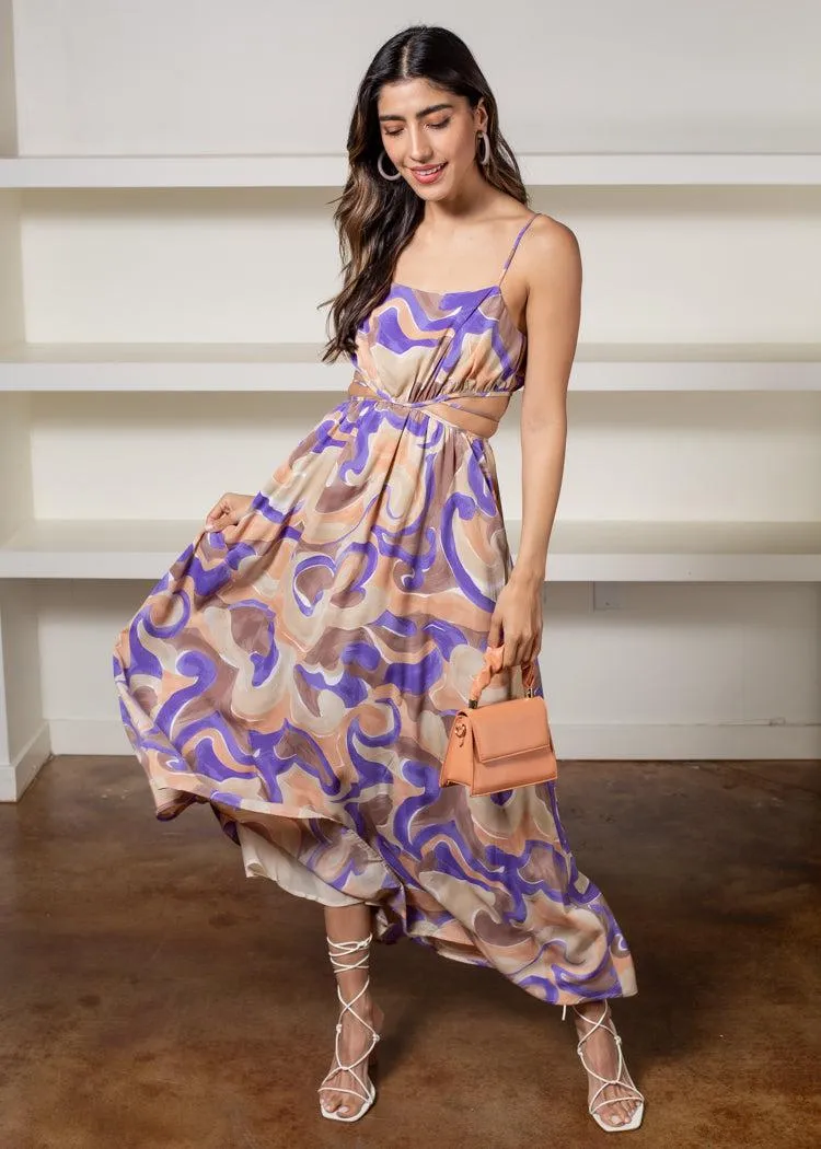 ASTR The Label Sanger Swirl Print Maxi***FINAL SALE***