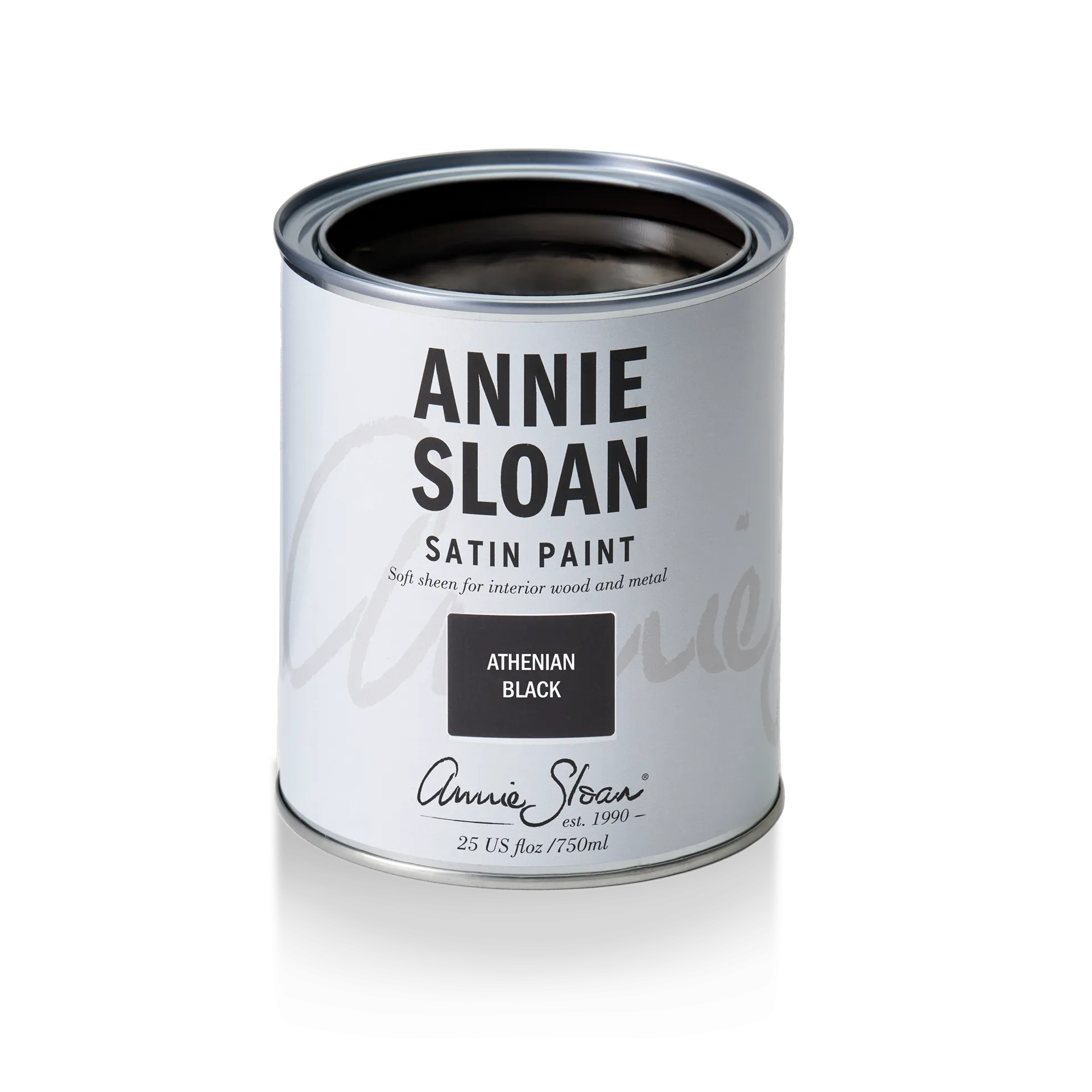 Athenian Black Satin Paint