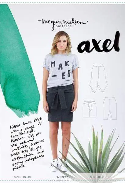 Axel Skirt - Sizes XS-XL - Megan Nielsen