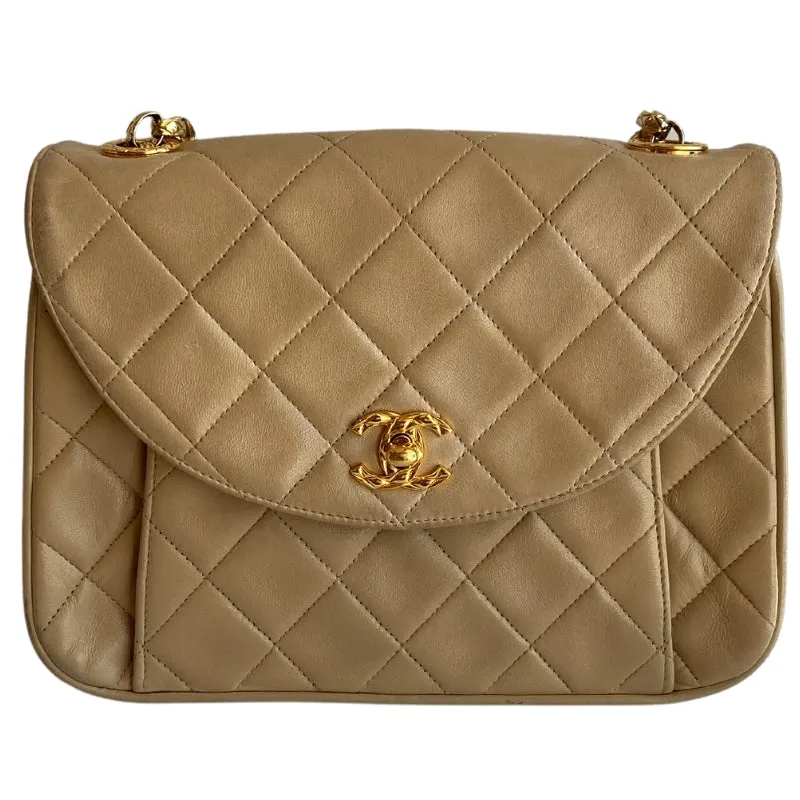 Chanel Vintage Lambskin Flap Bag