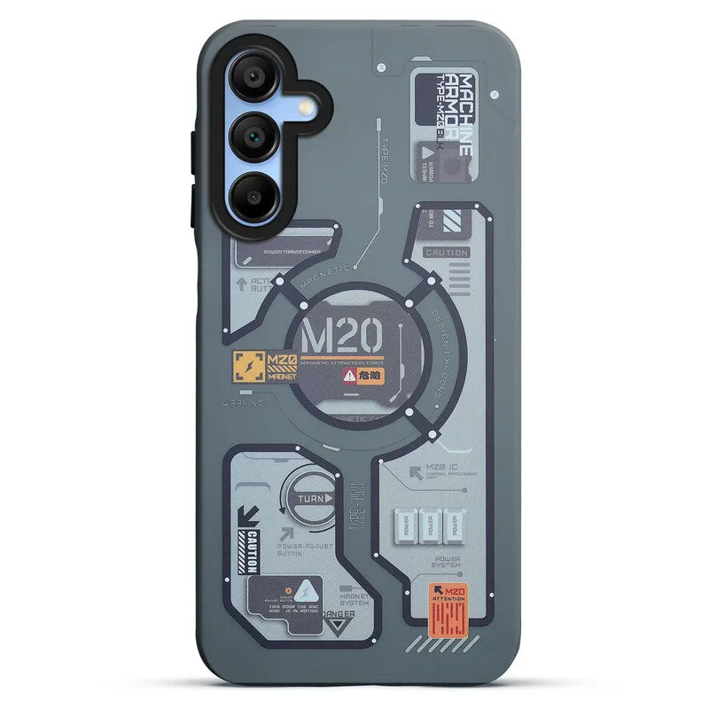 Circuit Printed Back Cover Case Samsung F15 5G