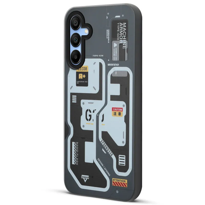 Circuit Printed Back Cover Case Samsung F15 5G