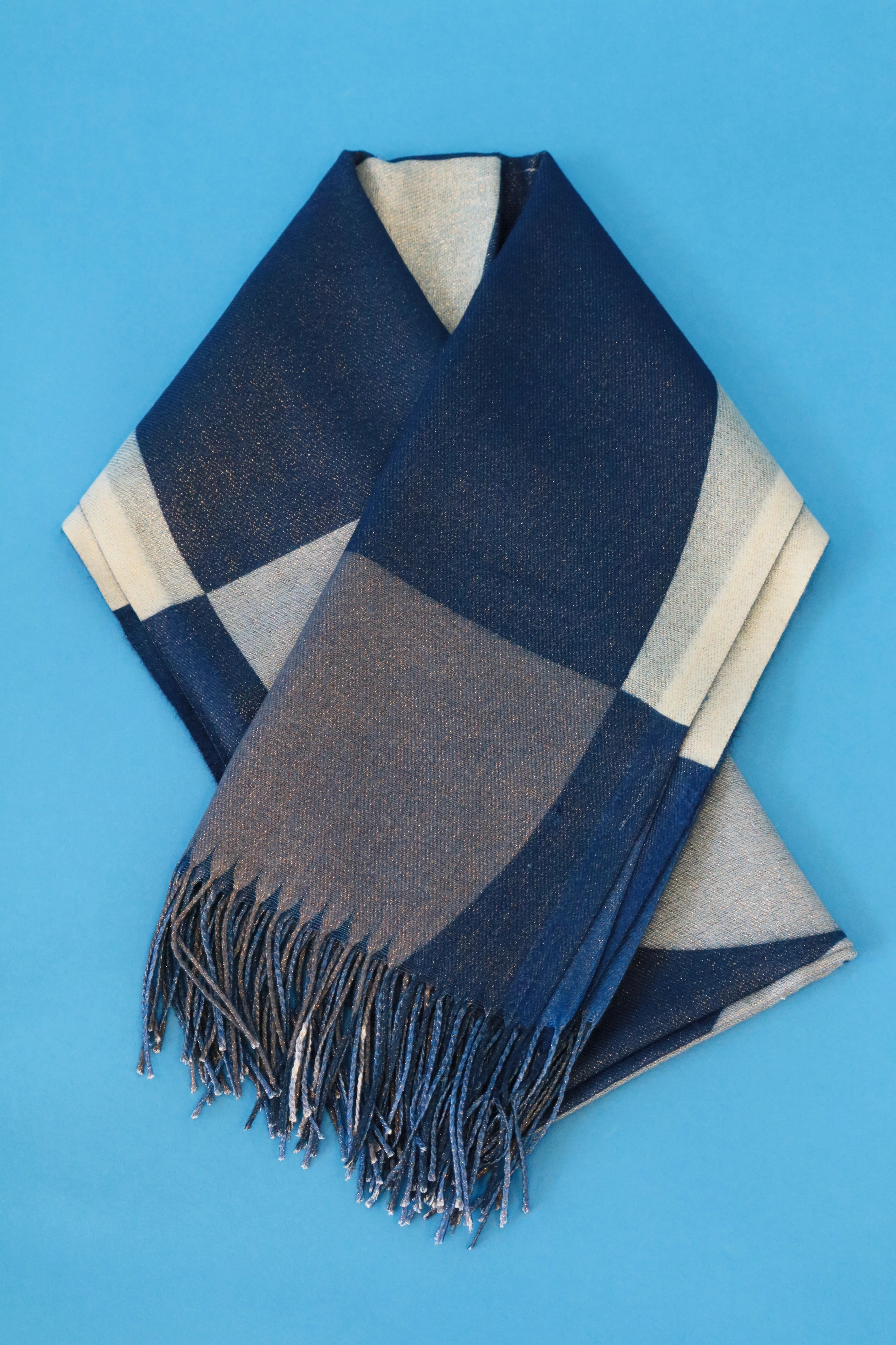 Erin Scarf in Navy