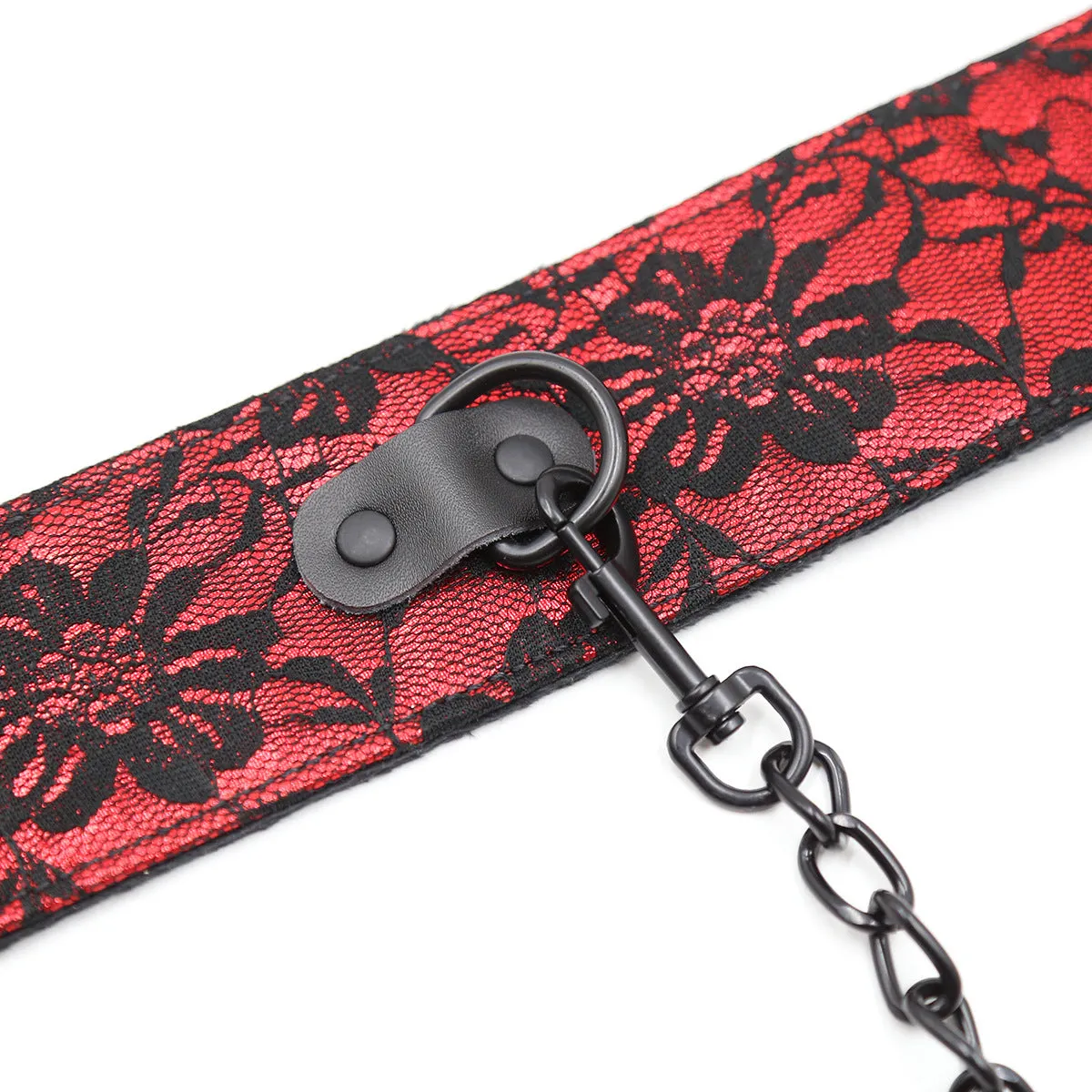 Floral Collar with Leash