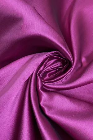 Fuchsia Italian Satin Organza