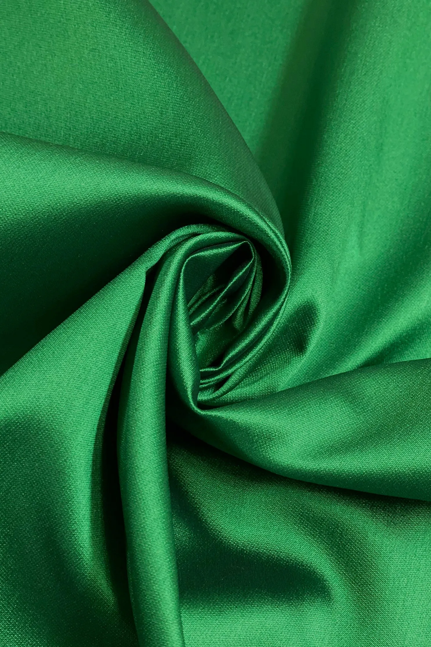 Green Italian Satin Organza