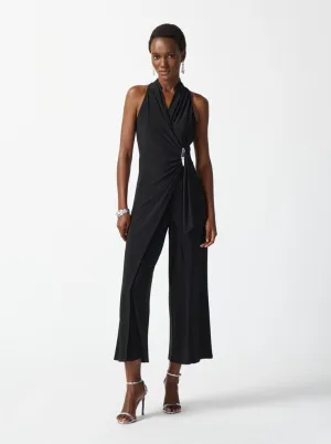 Halter Jumpsuit | Navy