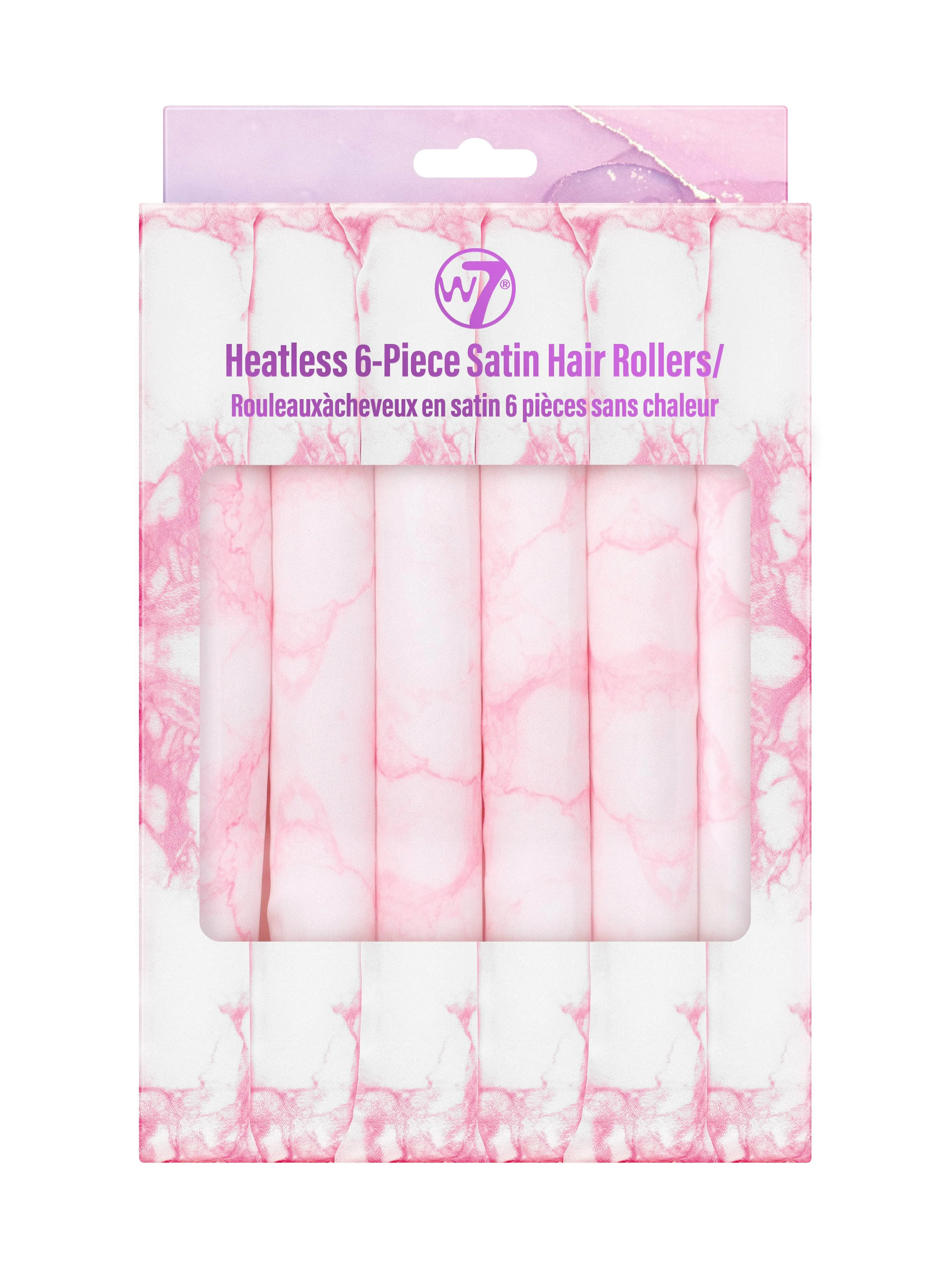 Heatless 6-Piece Satin Hair Rollers