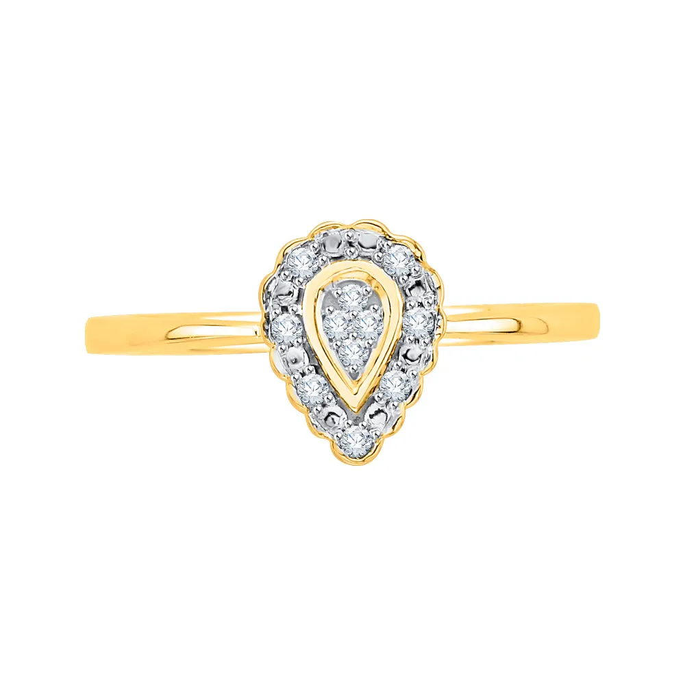 KATARINA Diamond Fashion Ring (1/10 cttw)