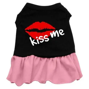 Kiss Me Dresses Black with Pink XL (16)