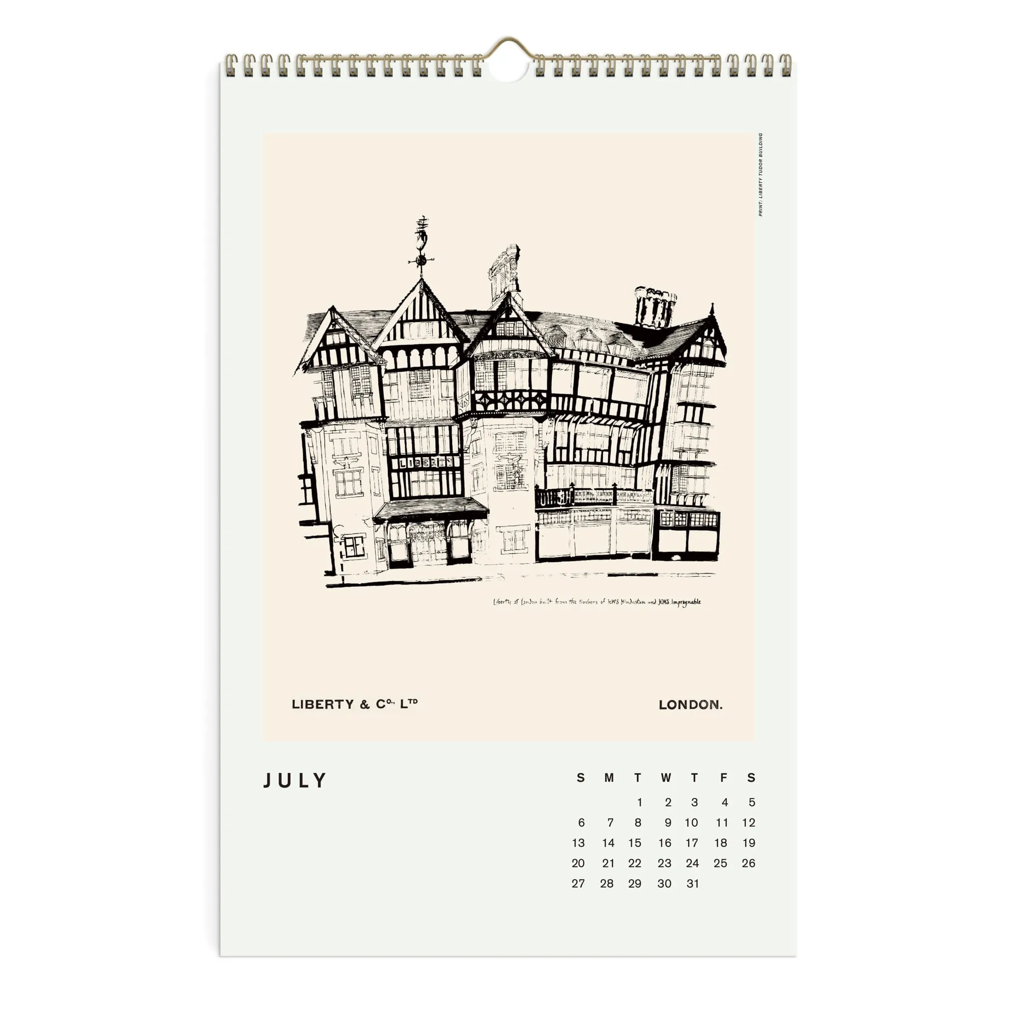 Liberty 2025 Wall Calendar