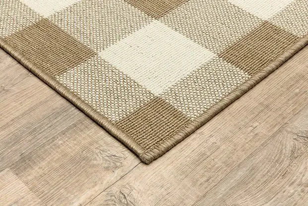 Marina 2598I Tan/Ivory Rug