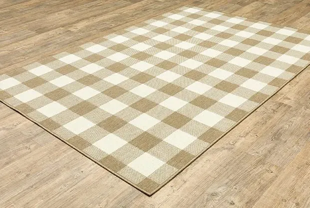 Marina 2598I Tan/Ivory Rug