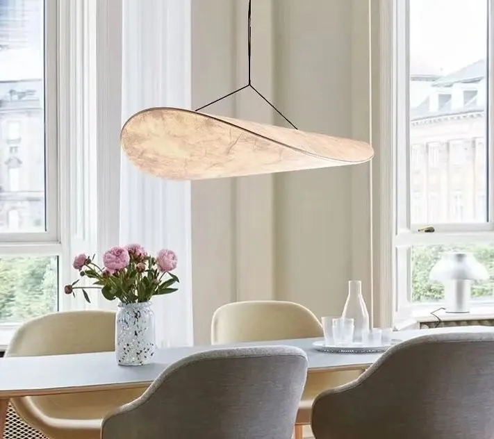 Minimalism White Lampshade Pendant Light