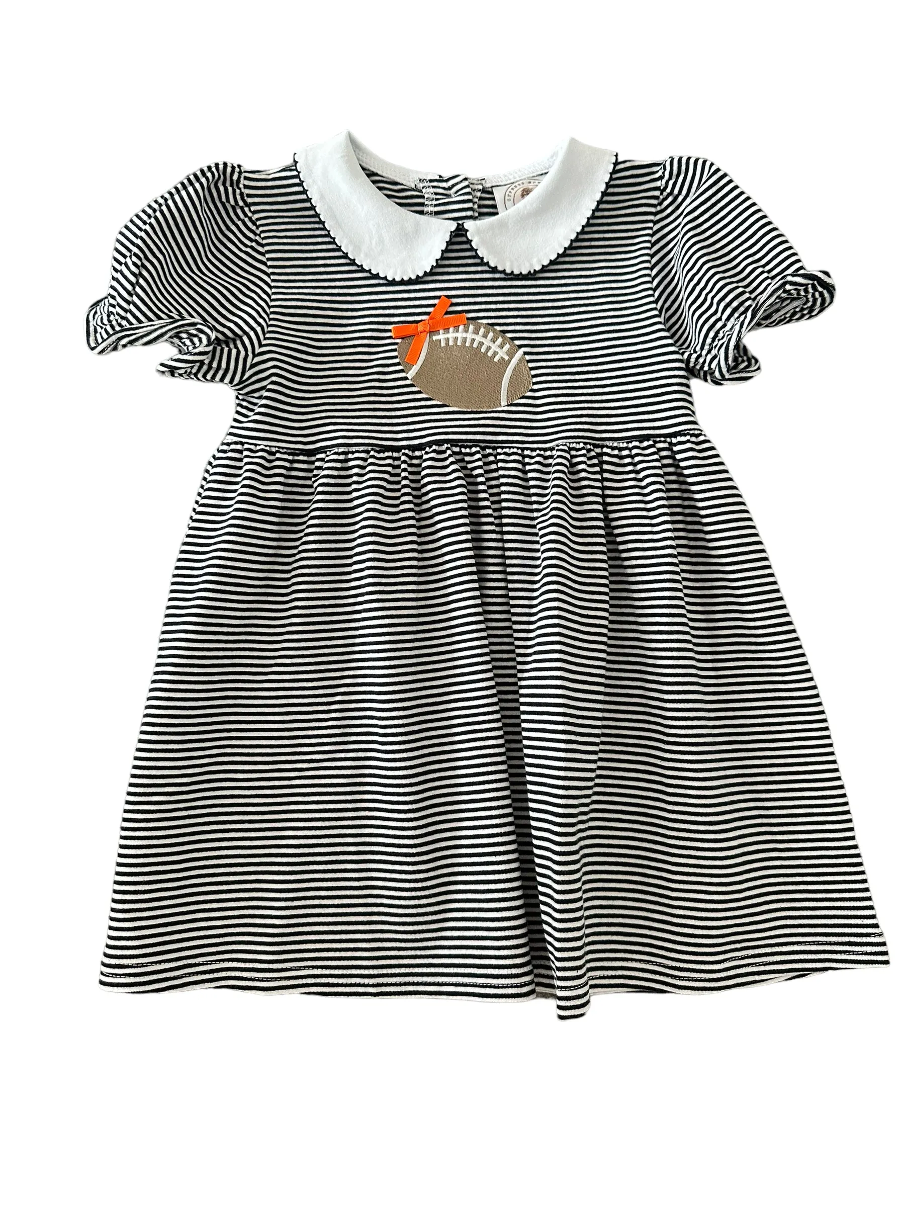 Navy Stripe Tailgate Dress