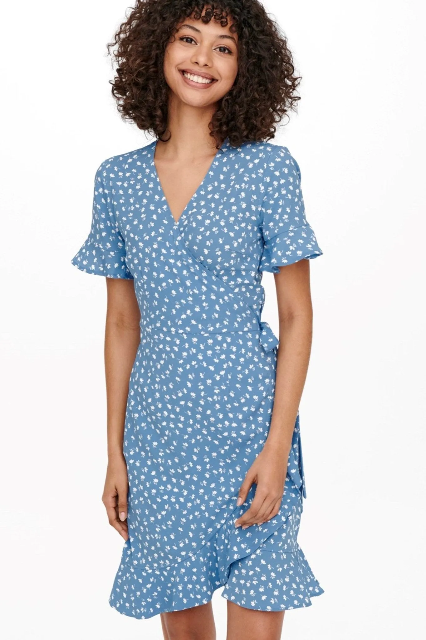 Olivia Wrap Dress - Allure