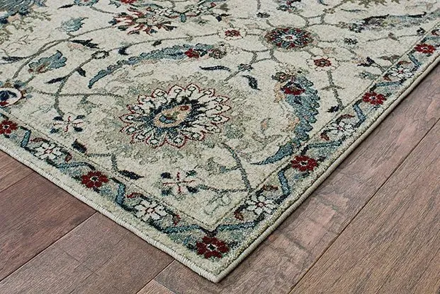 Raleigh 22Y Ivory Navy Rug