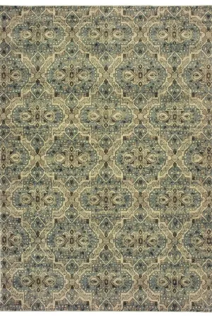 Raleigh 4927L Ivory Blue Rug