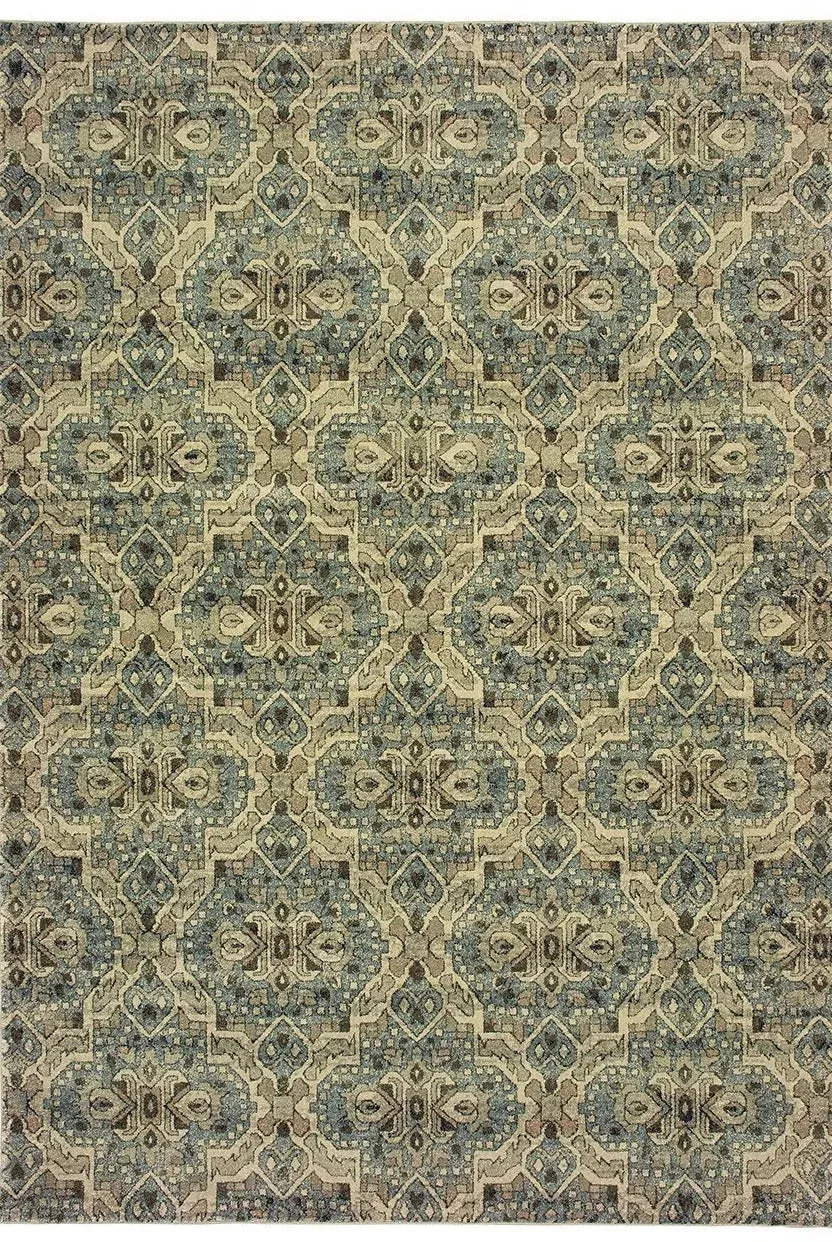 Raleigh 4927L Ivory Blue Rug