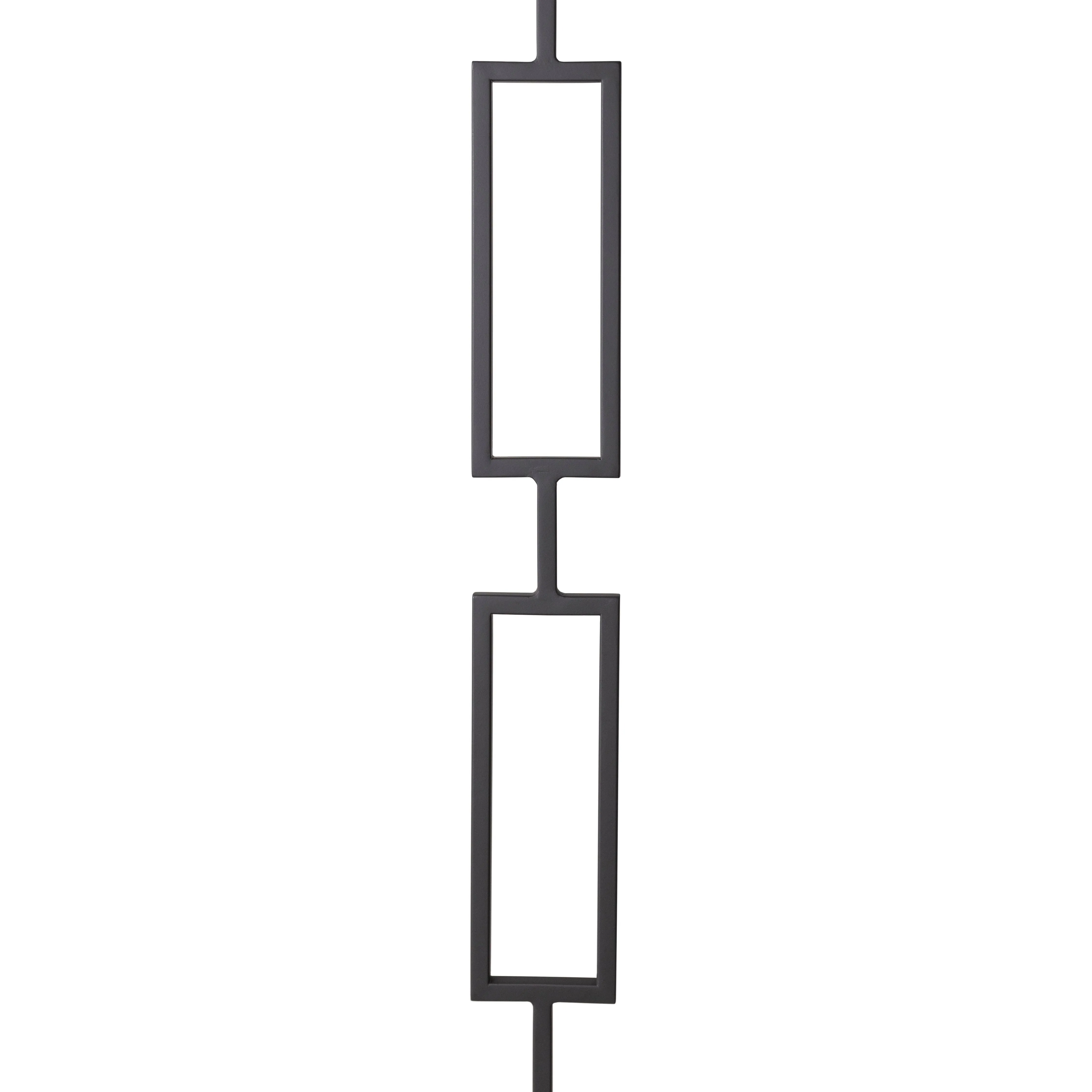 T82 | Iron Baluster | Double Rectangle | 1/2" x 44"