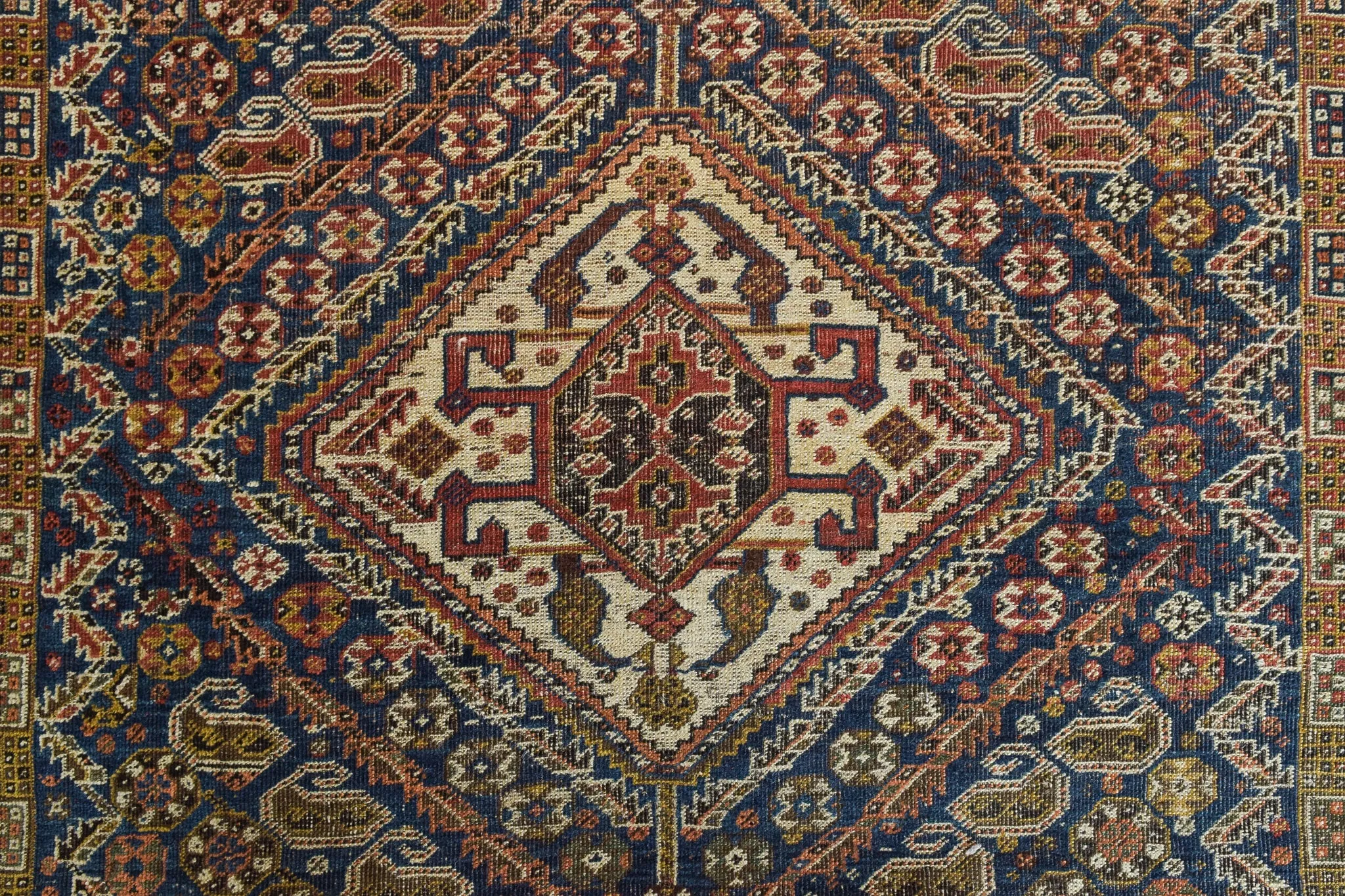 Vintage - Large Handwoven Persian Rug