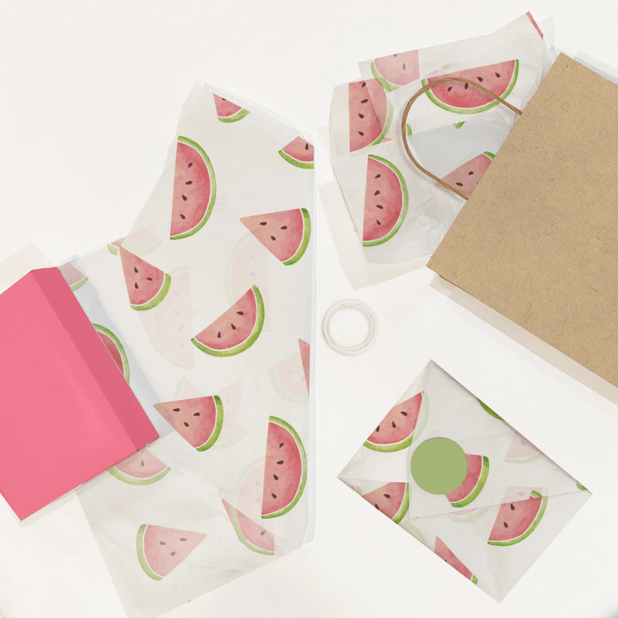 Watermelon Designer Tissue Paper for Gift Bags